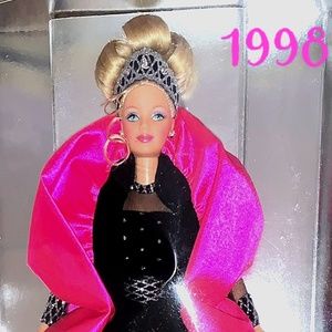 1998 Special Edition “Rare Box Error” Holiday Collection Barbie